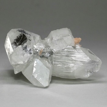 [高品質]インド産アポフィライトクラスター（結晶原石164g・スティルバイト共生）(AHX-CL1648IS)