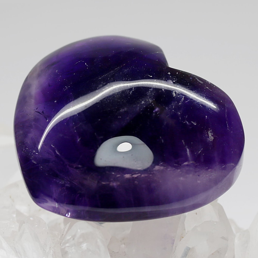 ブラジル産アメジストハートオブジェ(100g)-slide-2