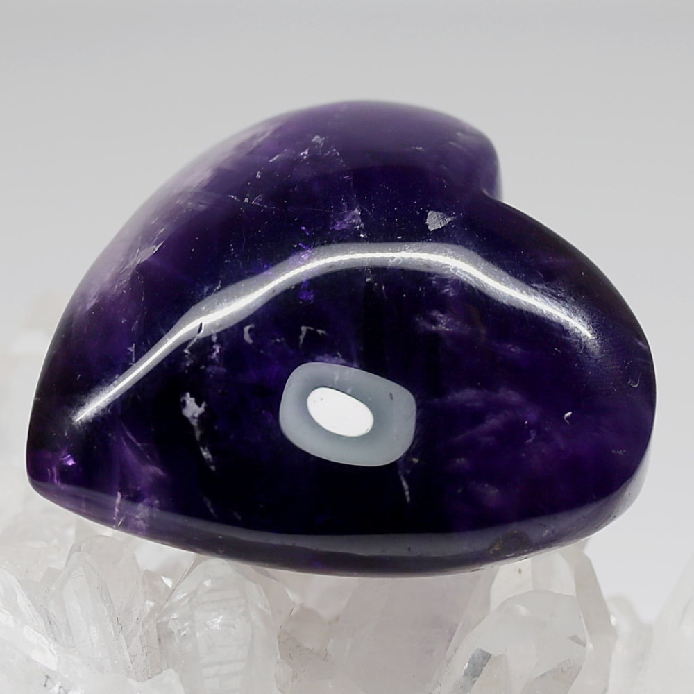 ブラジル産アメジストハートオブジェ(115g)-slide-2