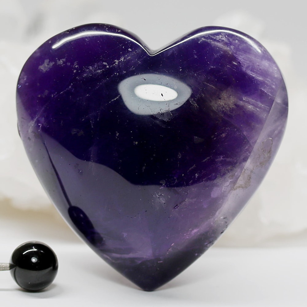 ブラジル産アメジストハートオブジェ(115g)-slide-5