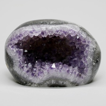 [高品質]ブラジル産アメジストジオード原石（笑口）(AME-SGA6990IS)