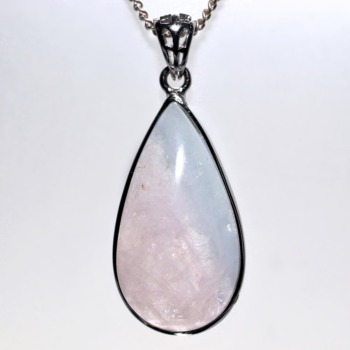 モルガナイト＆アクアマリンペンダントトップ（シルバー925）(AQMR-PT0043IS)