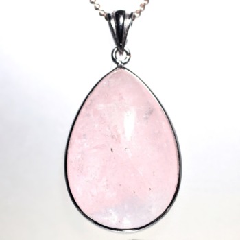 [高品質]モルガナイト＆アクアマリンペンダントトップ（シルバー925）(AQMR-PT0067IS)