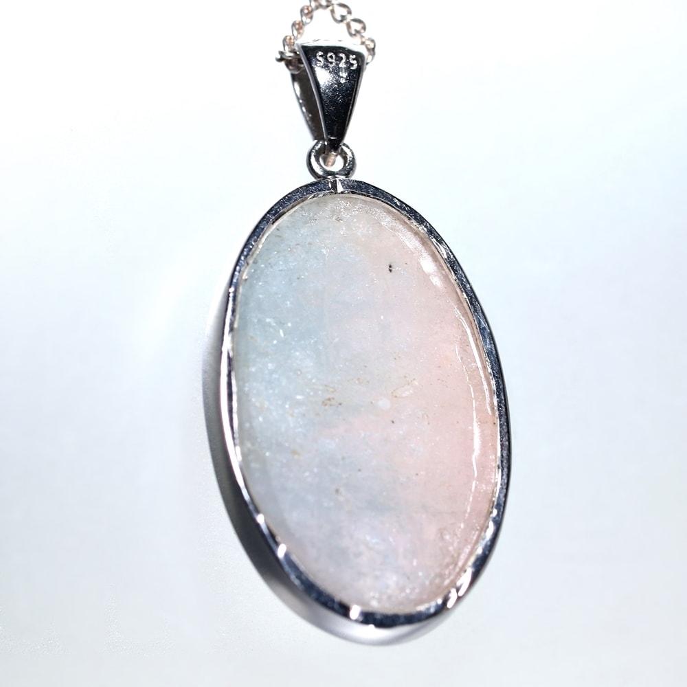 モルガナイト&アクアマリンペンダントトップ(シルバー925)-slide-3