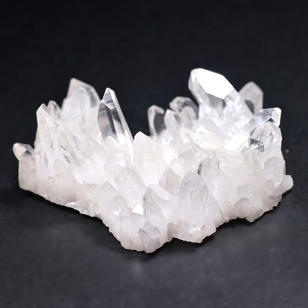 アメリカ/アーカンソー州産水晶クラスター/原石（一部ポイント欠損があるため特別価格）