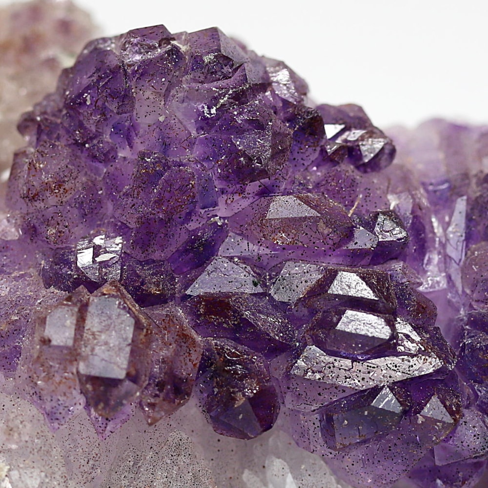 インド/カルール産アメジストエレスチャルクラスター(原石67.9g・レピドクロサイト、ゲーサイト内包)-slide-6