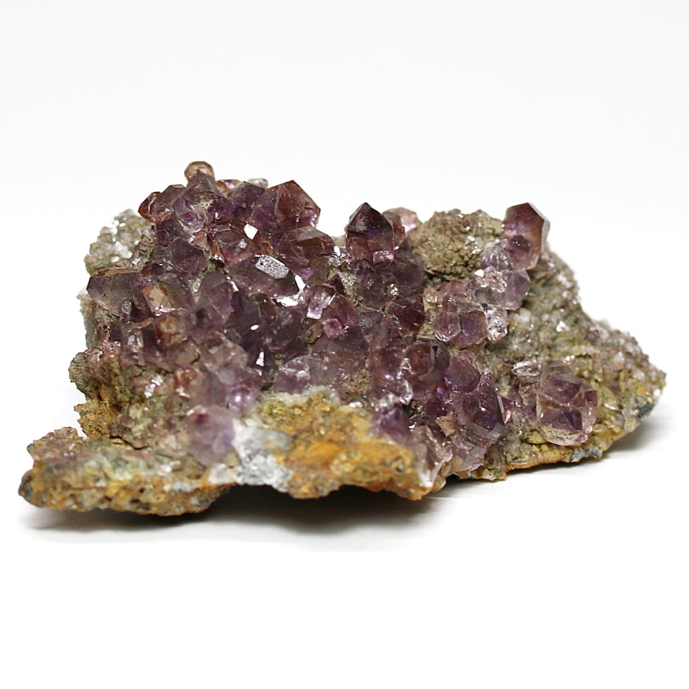 インド/カルール産アメジストエレスチャルクラスター(原石69.1g・レピドクロサイト、ゲーサイト内包)-slide-2