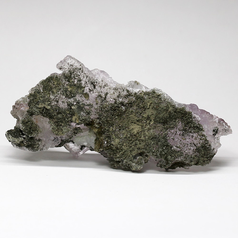 インド/カルール産アメジストエレスチャルクラスター(原石143g・レピドクロサイト内包)-slide-3