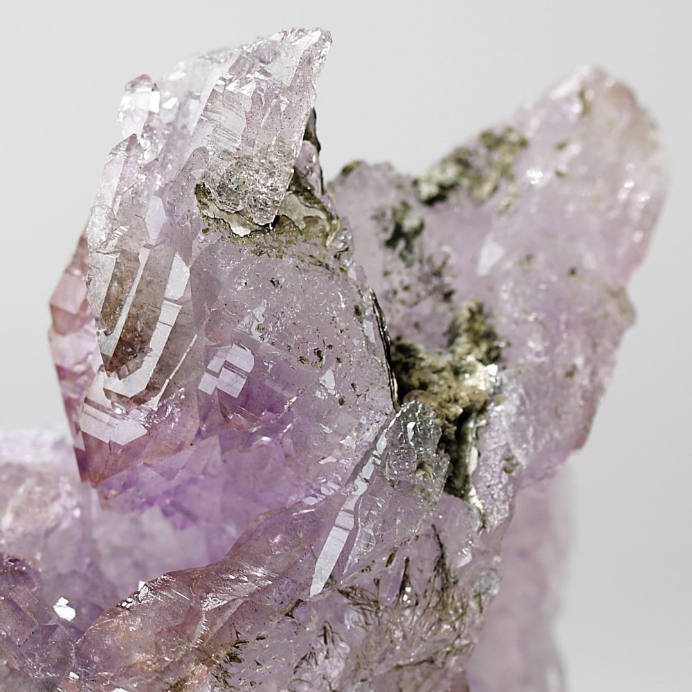 インド/カルール産アメジストエレスチャルクラスター(原石156g・レピドクロサイト内包・マイカ共生)-slide-6