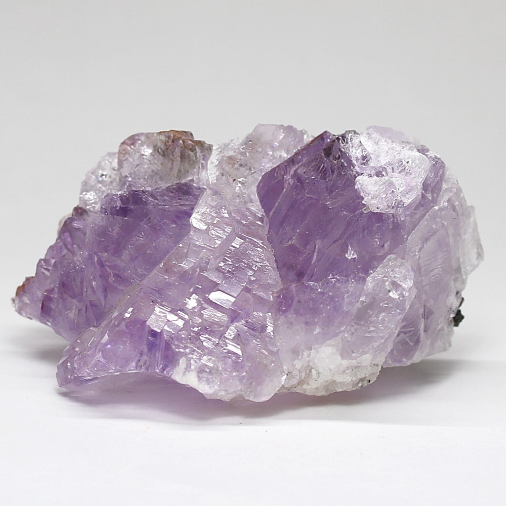 インド/カルール産アメジストエレスチャルクラスター(原石179g・マイカ共生)-slide-1