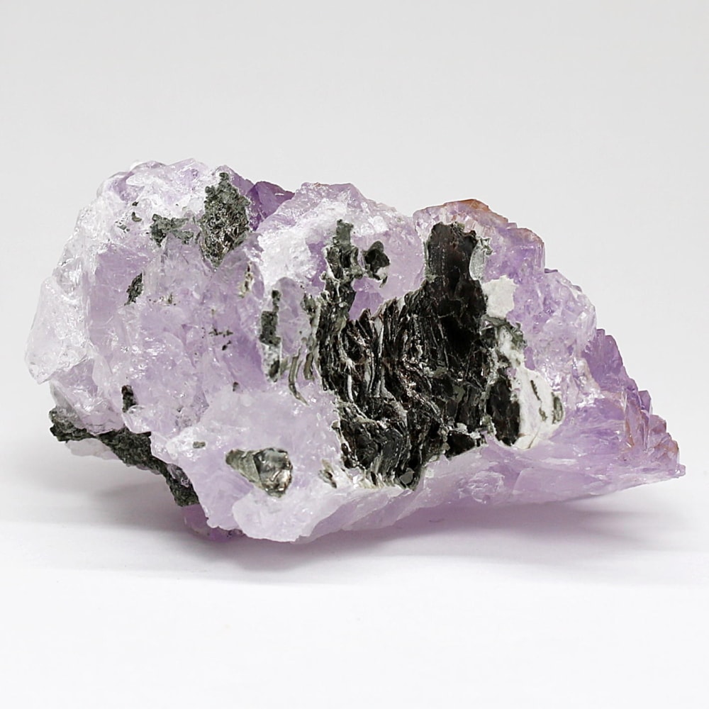 インド/カルール産アメジストエレスチャルクラスター(原石179g・マイカ共生)-slide-3