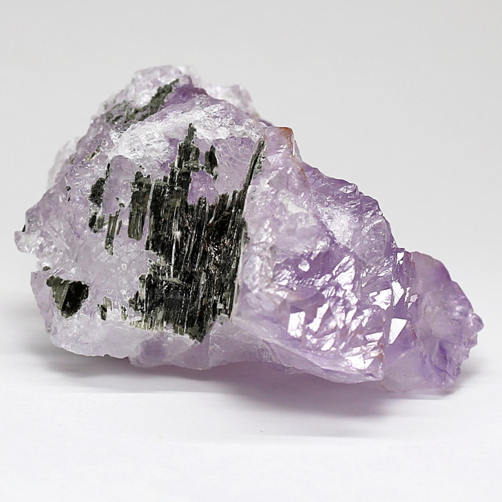 インド/カルール産アメジストエレスチャルクラスター(原石179g・マイカ共生)-slide-4