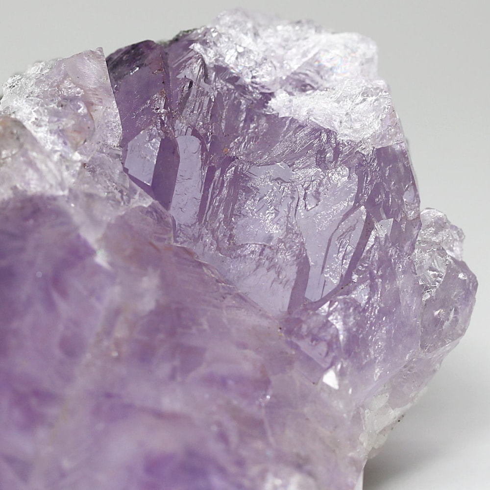 インド/カルール産アメジストエレスチャルクラスター(原石179g・マイカ共生)-slide-5