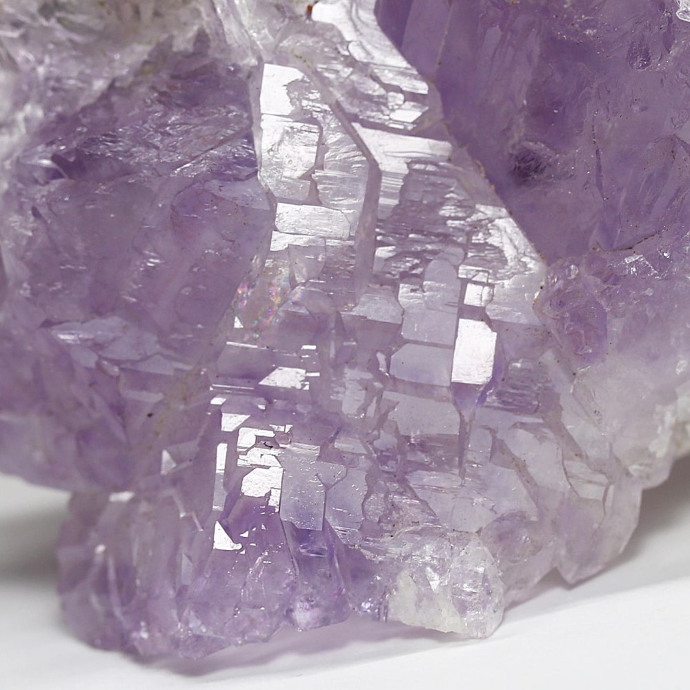 インド/カルール産アメジストエレスチャルクラスター(原石179g・マイカ共生)-slide-6