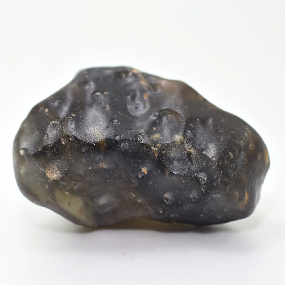 希少・高品質]天然ブラックリビアングラス原石（40.5g）(BLIBY 