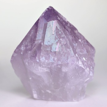 [レア石！]インド/カルール産ラベンダーオーラアメジスト（原石ナチュラルポイント・90.0g）(CARO-NP0900IS)