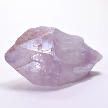 [レア石！]インド/カルール産ラベンダーオーラアメジスト（原石ナチュラルポイント・124g）(CARO-NP1246IS)