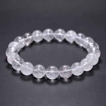 [特別価格/AA]インド/マニハール産ヒマラヤ水晶ブレスレット（約10mm玉）(CHMH-BR1001IS)