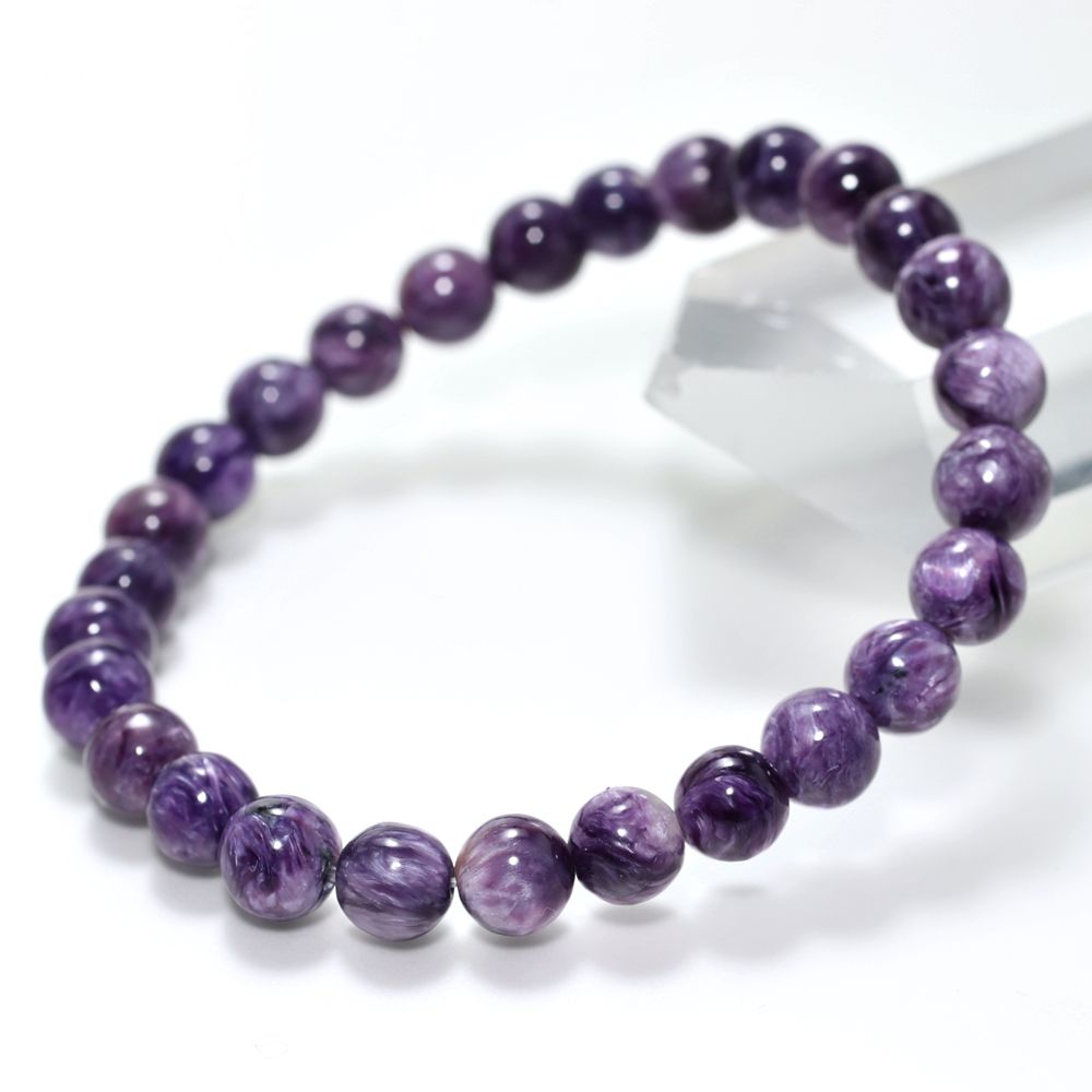 高品質++]チャロアイトブレスレット（約7mm玉） - 埼玉県吉川市の