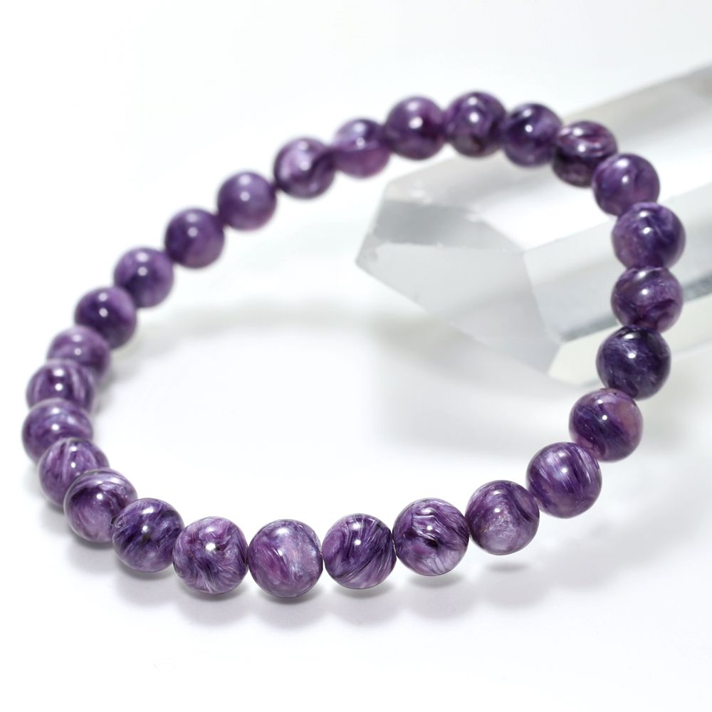 高品質++]チャロアイトブレスレット（約7mm玉） - 埼玉県吉川市の