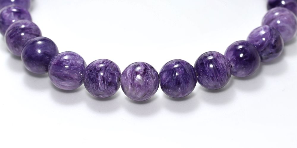 専用【極上,美品】天然チャロアイト １４㎜　ブレスレット　希少　大玉 専用【極上,美品】天然チャロアイト 14㎜ ブレスレット 希少 大玉