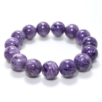 高品質++]チャロアイトブレスレット（約14.5mm玉） - 埼玉県吉川市の