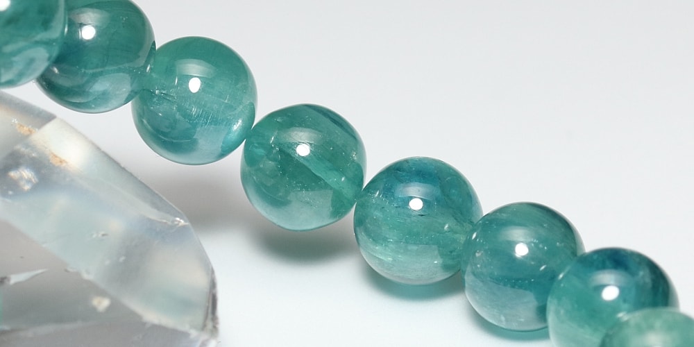 高品質++]タンザニア産クリアカイヤナイトブレスレット（約11mm