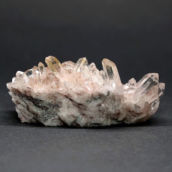 [高品質]コロンビア産レムリアンシードクラスター（原石76.7g／ほんのりピンク）(CLEQ-CL0767IS)