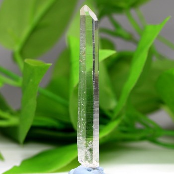 [高品質]コロンビア産レーザーレムリアンシードクリスタル（原石ナチュラルポイント/全長約72.7mm）(COLM-NP0096IS)