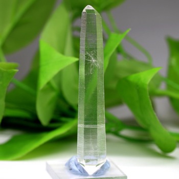 [高品質]コロンビア産レーザーレムリアンシードクリスタル（原石ダブルポイント/全長約85.7mm）(COLM-NP0194IS)