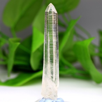 [高品質]コロンビア産レーザーレムリアンシードクリスタル（原石ナチュラルポイント/全長約89.8mm）(COLM-NP0280IS)