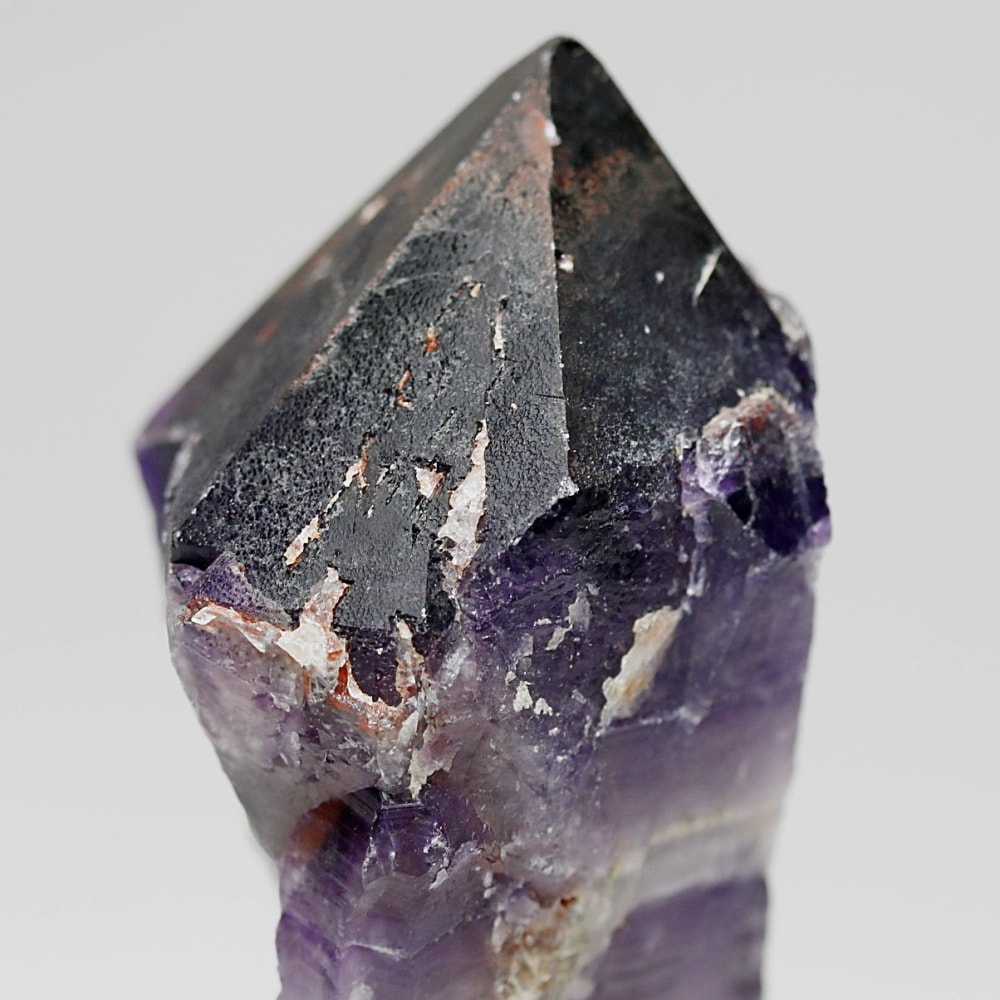 西インド/マハラシュトラ州産シェブロンアメジスト原石ナチュラルポイント(51.0g・ケープアメジスト)-slide-5