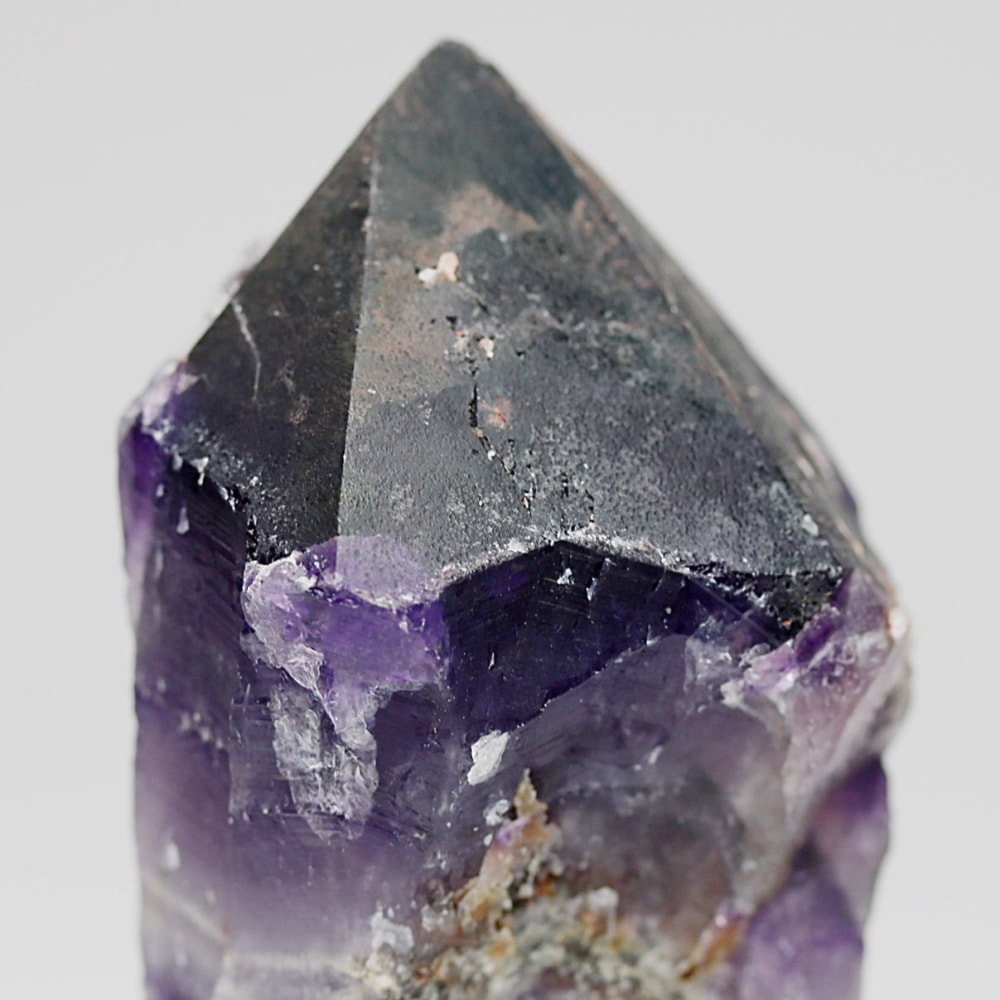 西インド/マハラシュトラ州産シェブロンアメジスト原石ナチュラルポイント(51.0g・ケープアメジスト)-slide-6