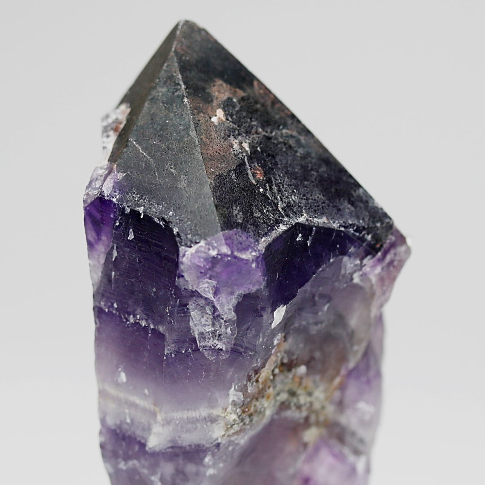 西インド/マハラシュトラ州産シェブロンアメジスト原石ナチュラルポイント(51.0g・ケープアメジスト)-slide-7