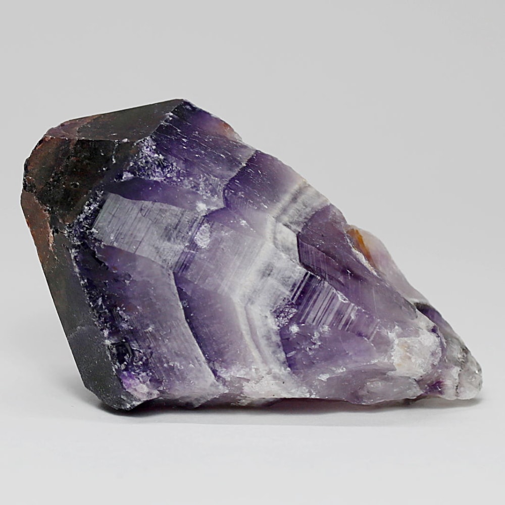 西インド/マハラシュトラ州産シェブロンアメジスト原石ナチュラルポイント(64.1g・ケープアメジスト)-slide-4