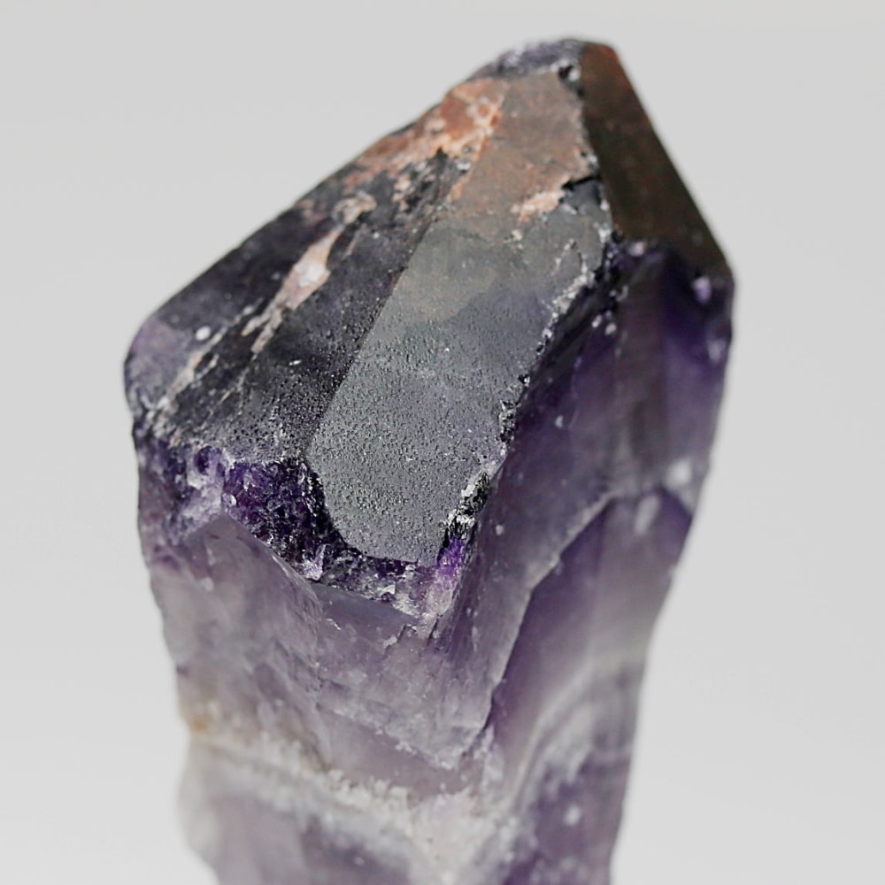 西インド/マハラシュトラ州産シェブロンアメジスト原石ナチュラルポイント(64.1g・ケープアメジスト)-slide-6