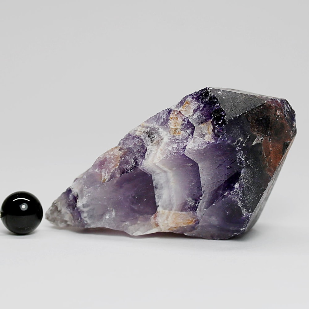 西インド/マハラシュトラ州産シェブロンアメジスト原石ナチュラルポイント(64.1g・ケープアメジスト)-slide-8