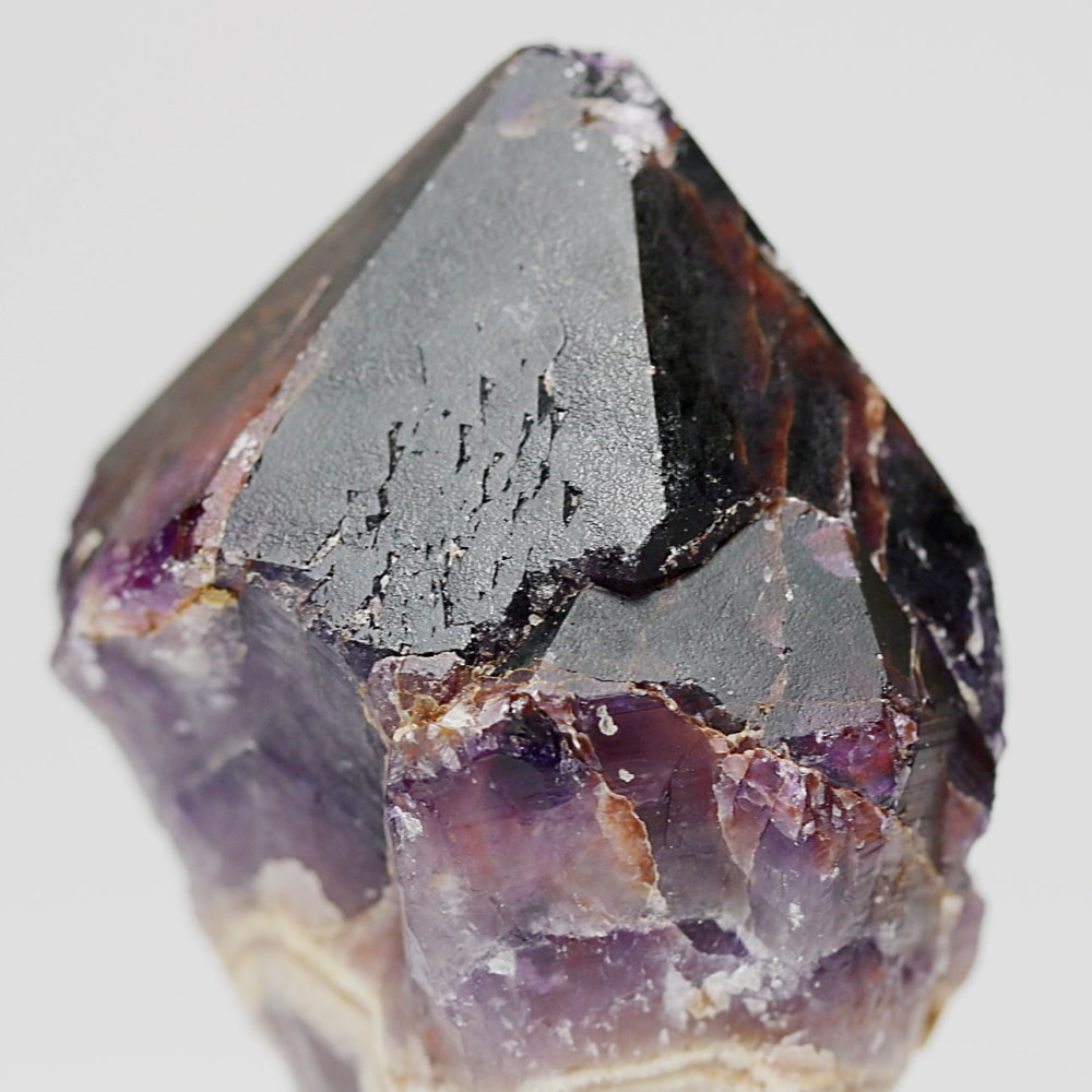 西インド/マハラシュトラ州産シェブロンアメジスト原石ナチュラルポイント(75.5g・ケープアメジスト)-slide-7