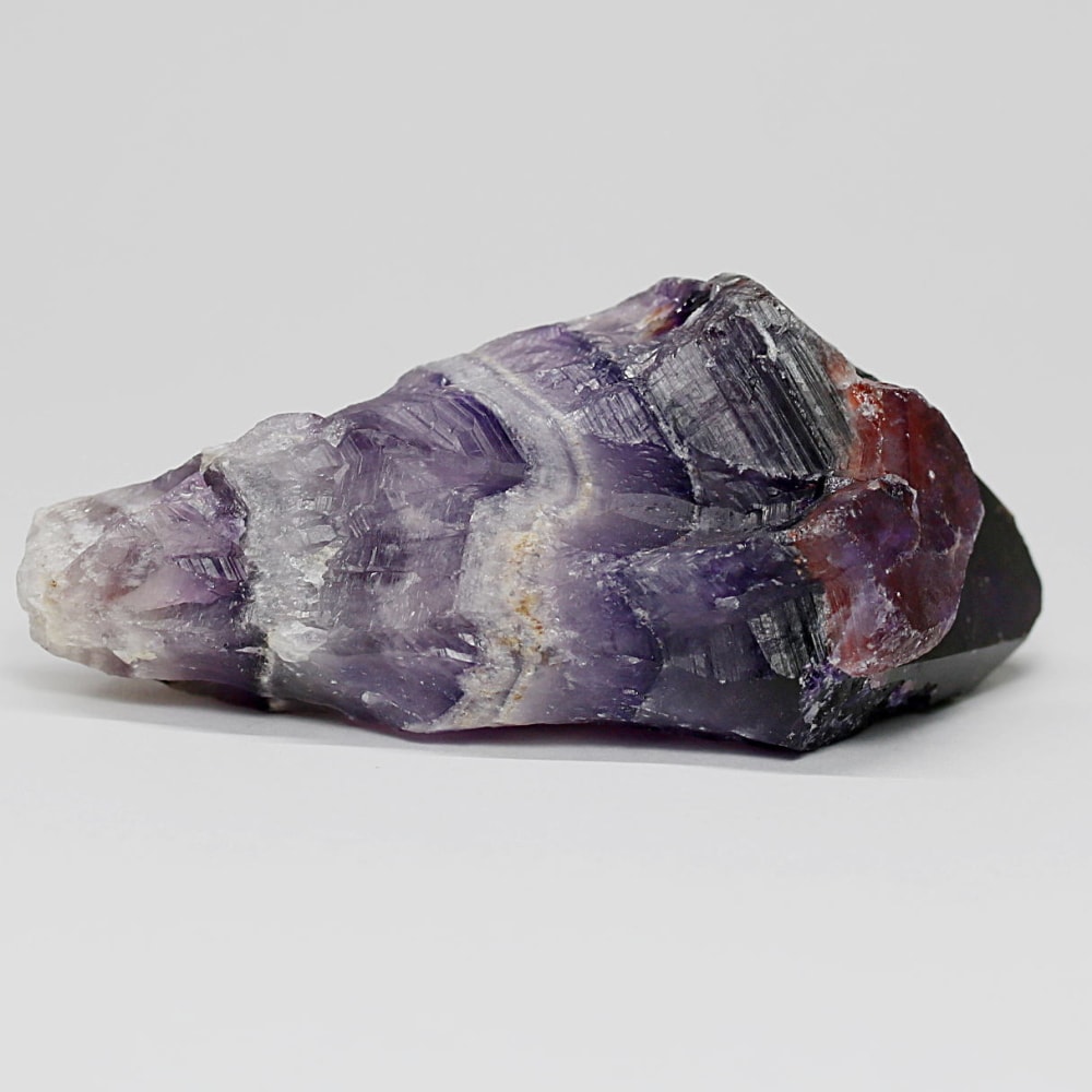 西インド/マハラシュトラ州産シェブロンアメジスト原石ナチュラルポイント(79.9g・ケープアメジスト)-slide-3