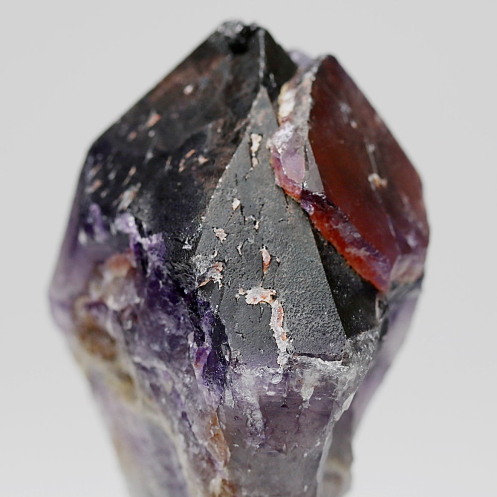 西インド/マハラシュトラ州産シェブロンアメジスト原石ナチュラルポイント(86.9g・ケープアメジスト)-slide-6