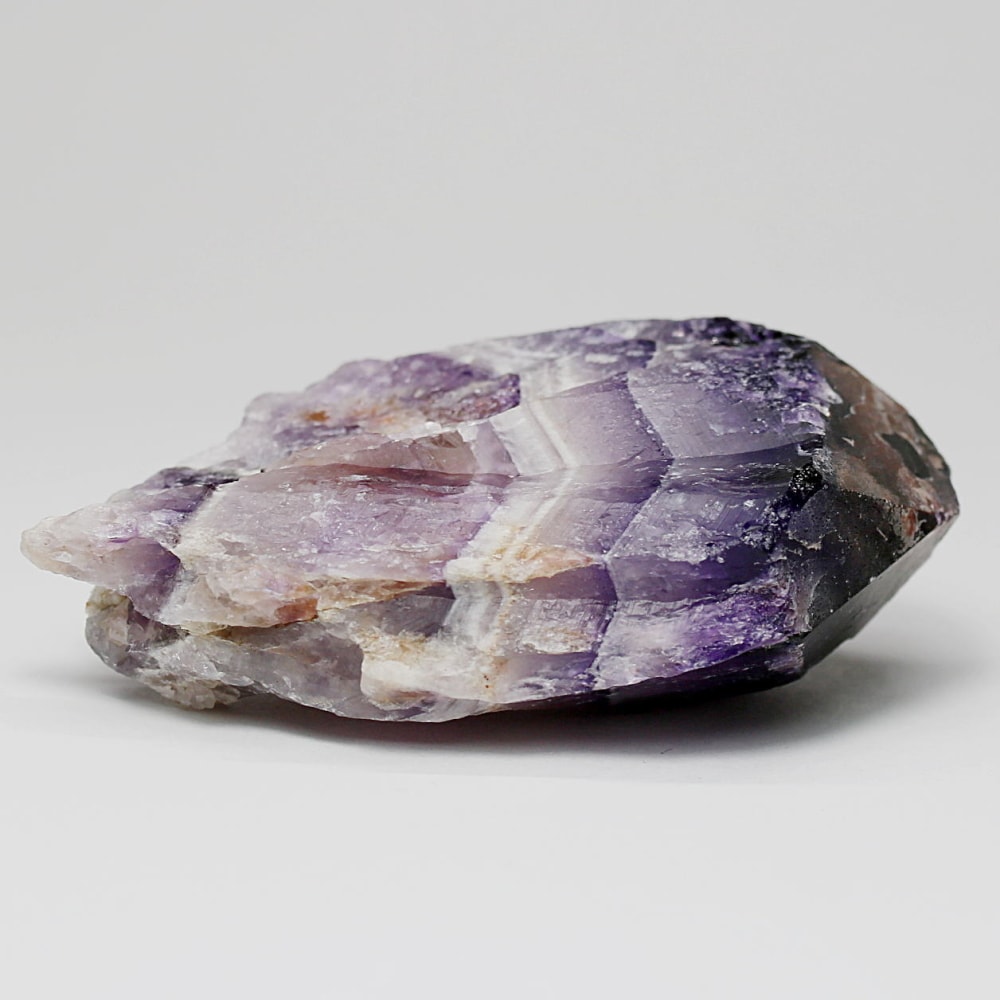 西インド/マハラシュトラ州産シェブロンアメジスト原石ナチュラルポイント(87.1g・ケープアメジスト)-slide-3