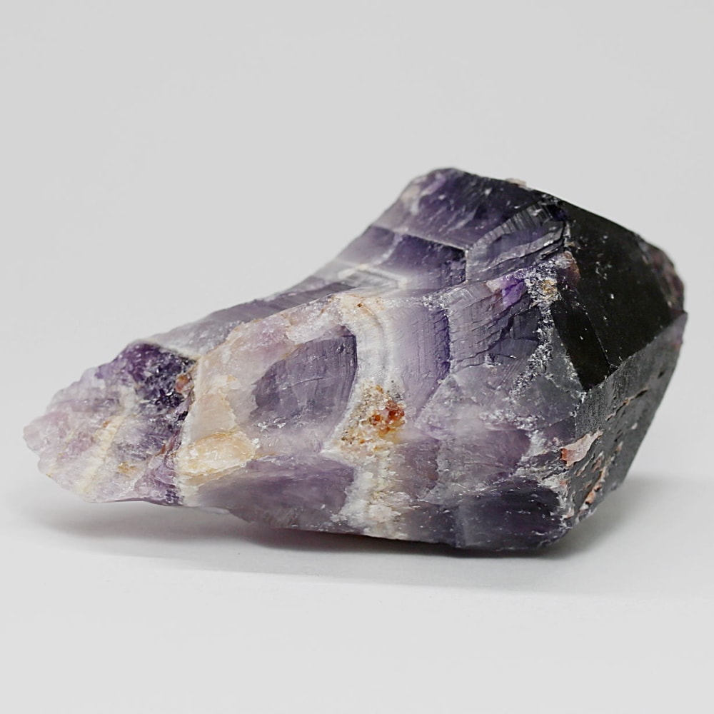 西インド/マハラシュトラ州産シェブロンアメジスト原石ナチュラルポイント(106g・ケープアメジスト)-slide-3