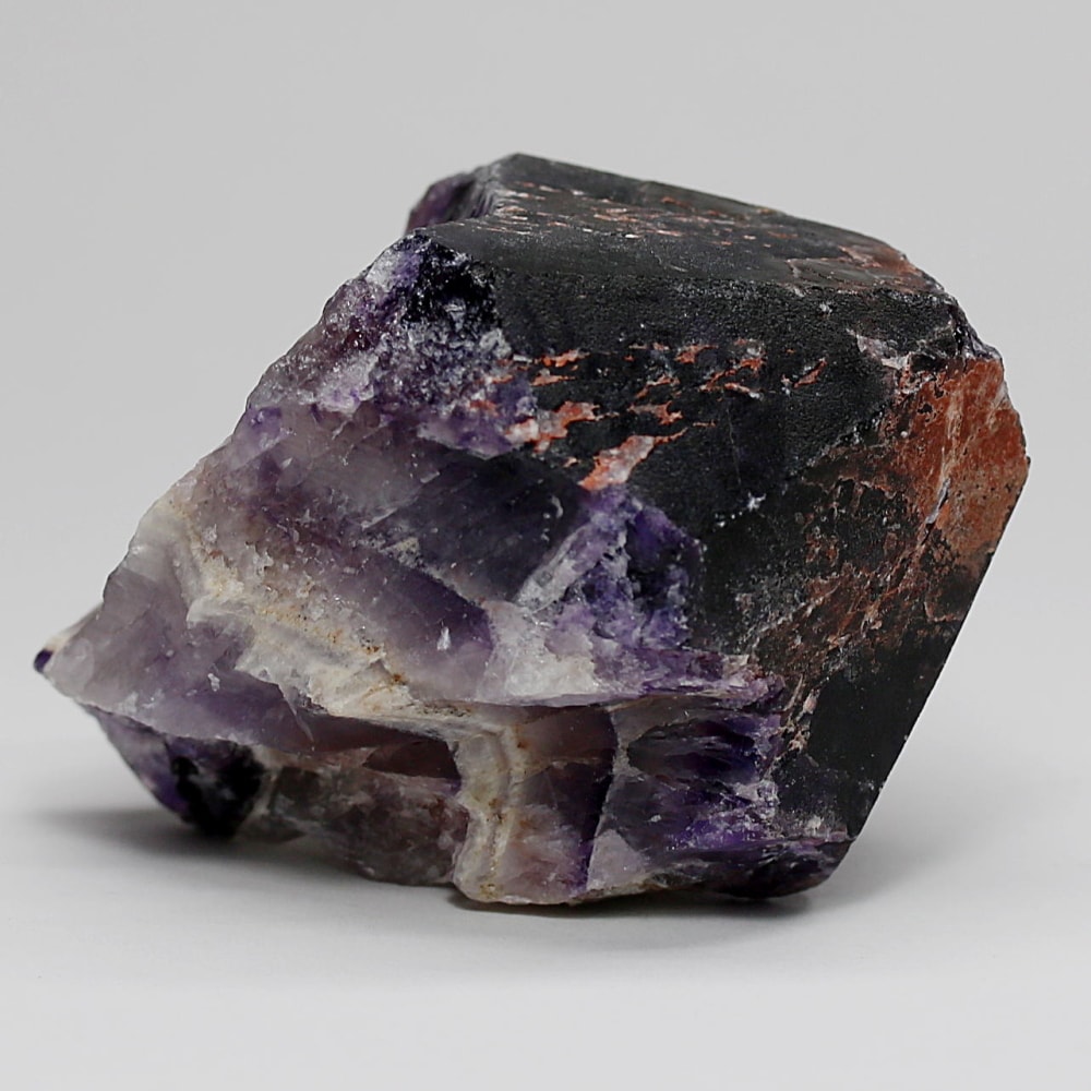 西インド/マハラシュトラ州産シェブロンアメジスト原石ナチュラルポイント(152g・ケープアメジスト)-slide-3