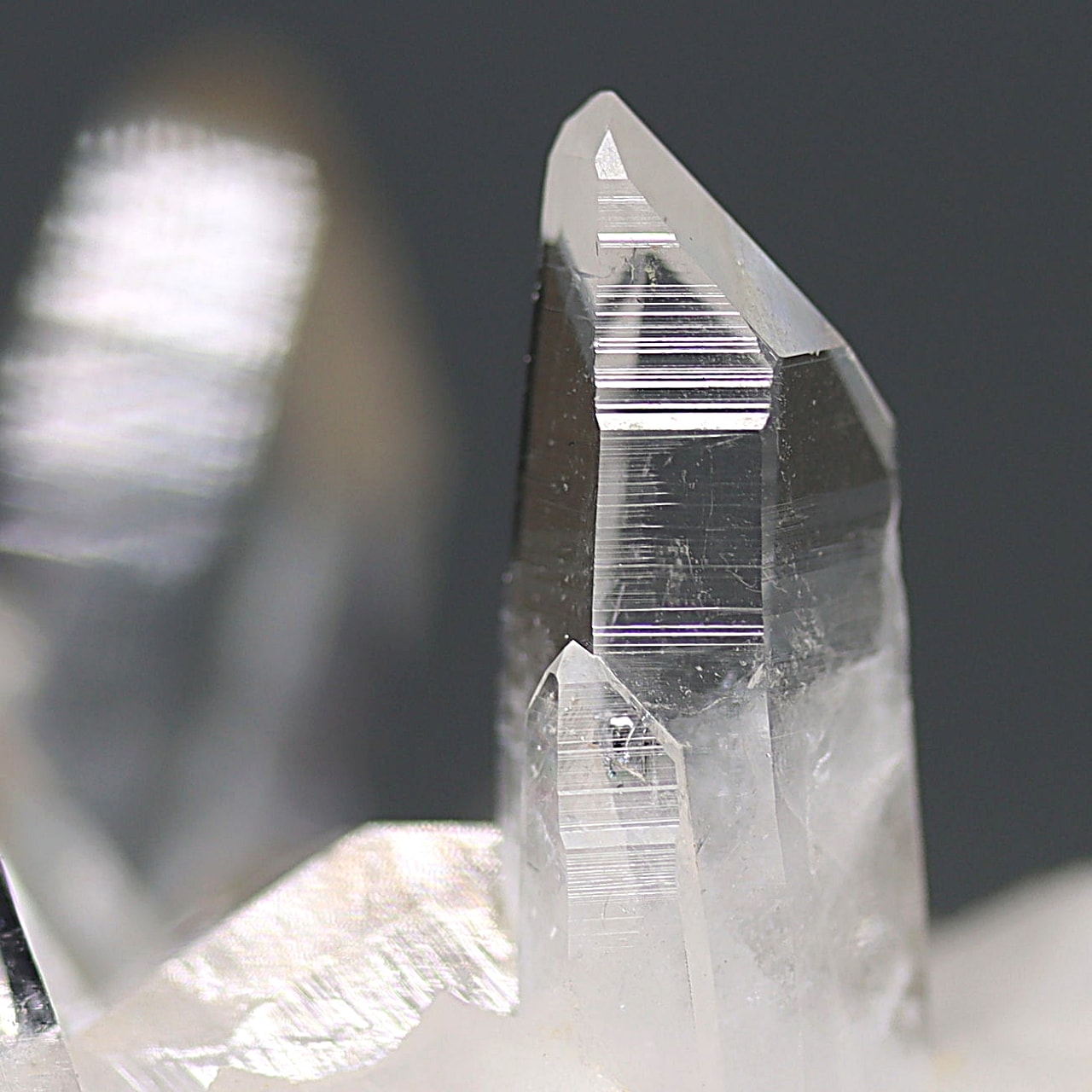 インド/ダーラ産ヒマラヤ水晶クラスター(原石43.6g)-slide-6