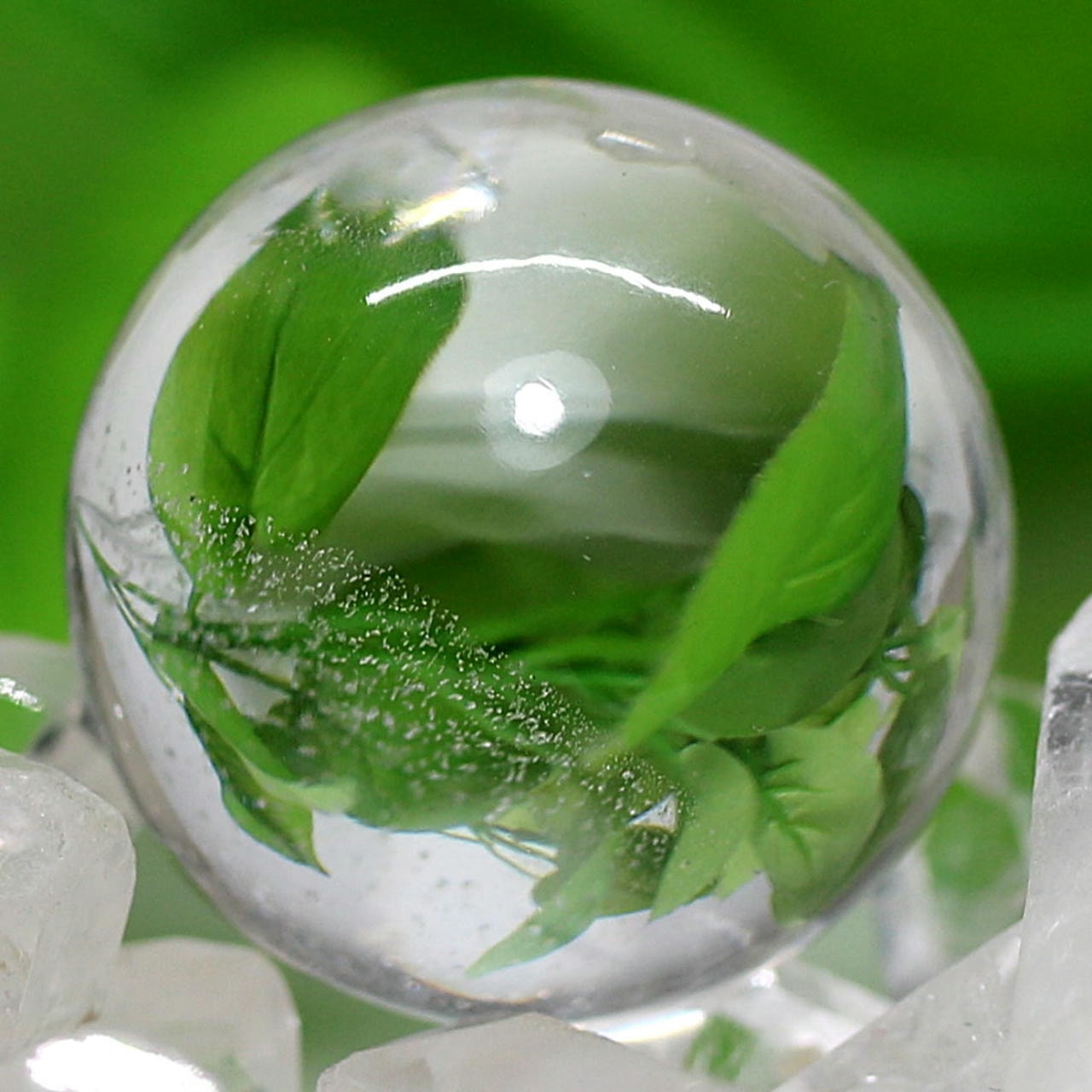 ガネッシュヒマール産ヒマラヤ水晶丸玉/スフィア（直径24.2-24.5mm