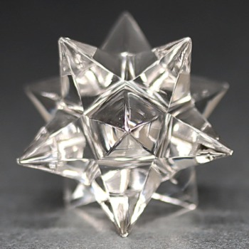 [ガネッシュヒマール産]ヒマラヤ水晶アステロイド（小惑星/スーパーマカバ・最長約37.8mm）(GNEH-AS0212)