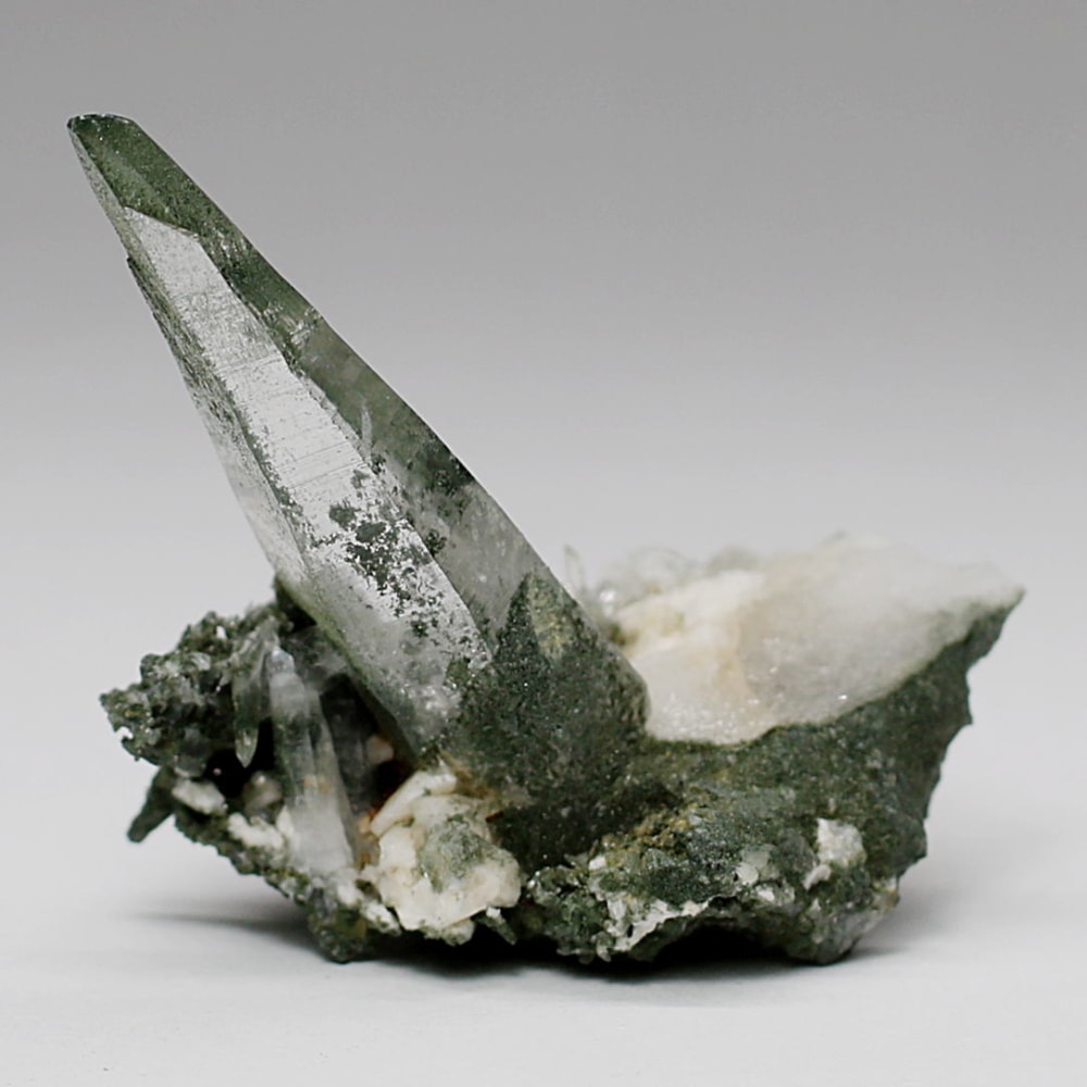 ガネッシュヒマール産ヒマラヤ水晶クラスター(ミニサイズ原石17.8g)-slide-2