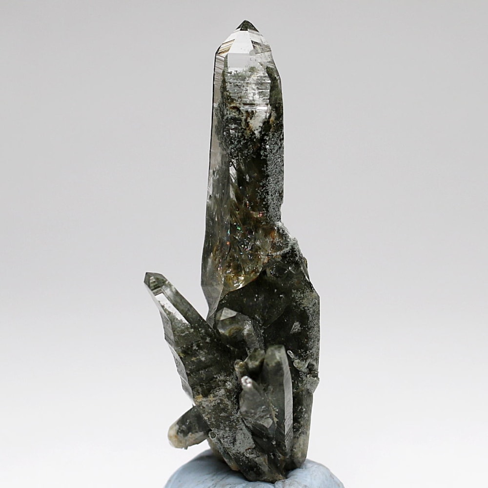 ガネッシュヒマール産ヒマラヤ水晶クラスター/角閃石内包(ミニサイズ原石23.5g)-slide-3