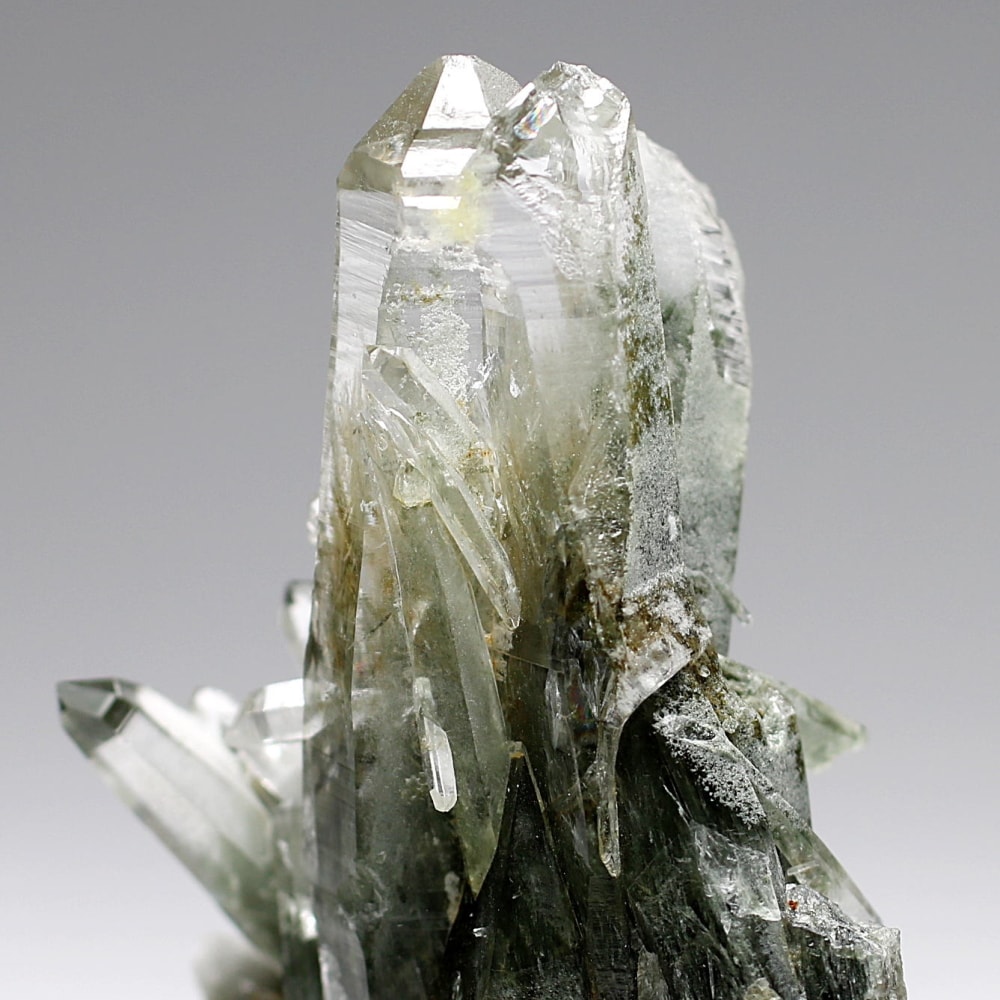 ガネッシュヒマール産ヒマラヤ水晶クラスター/角閃石内包(ミニサイズ原石31.8g)-slide-7