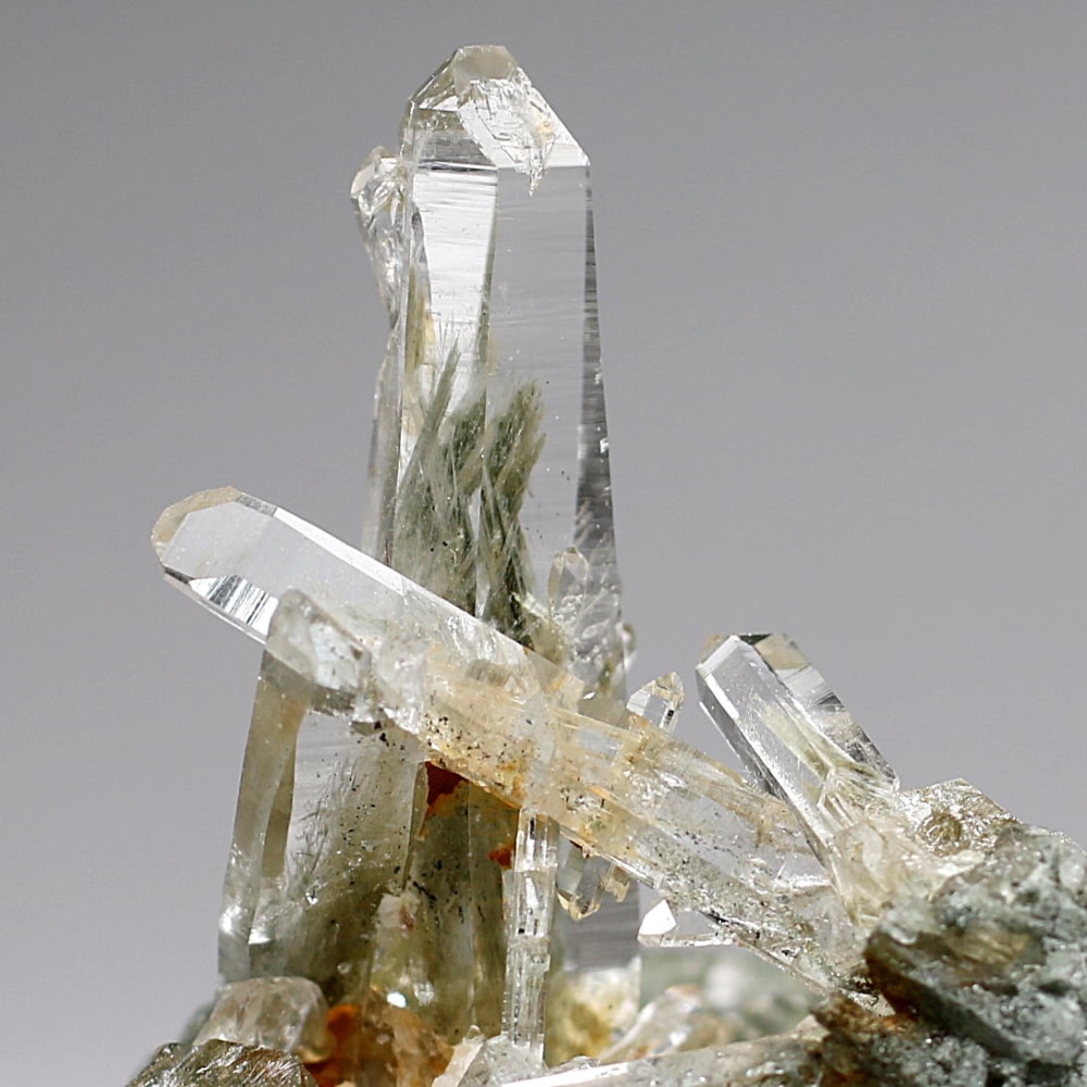 ガネッシュヒマール産ヒマラヤ水晶クラスター/角閃石内包(ミニサイズ原石43.1g)-slide-7